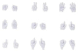 Megami Device M.S.G. Plastic Model Kit 1/1 09 Hand Set Skin Color White