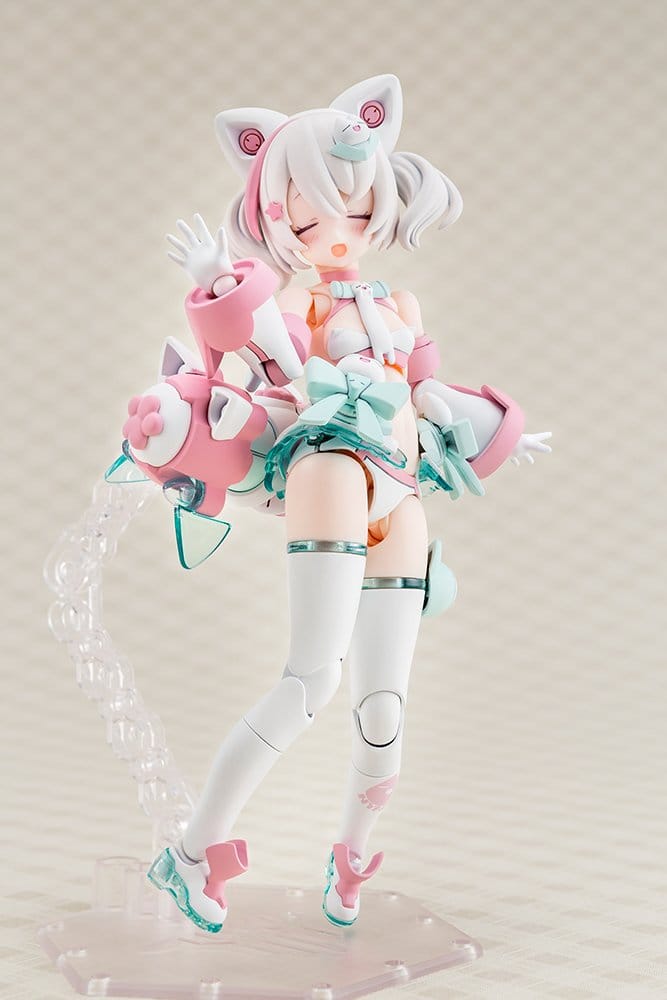 Megami Device Plastic Model Kit 1/1 Puni Mofu Shiro Mao 14 cm