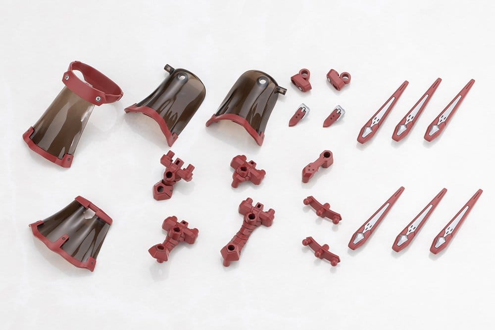 Kotobukiya M.S.G. Model Kit Accessory Set Mission Cloak Deep Red Ver. 4 cm