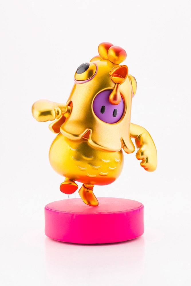 Fall Guys: Ultimate Knockout Legendary Edition Orangeade / Golden Chicken Costume 8 cm 1/20 Action Figure