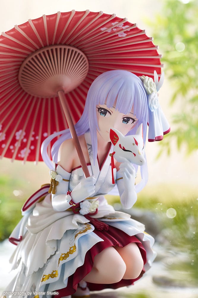 The Idolmaster Million Live! Tsumugi Shiraishi -Celebrate Miyabi- 17cm 1/8 Scale PVC Statue