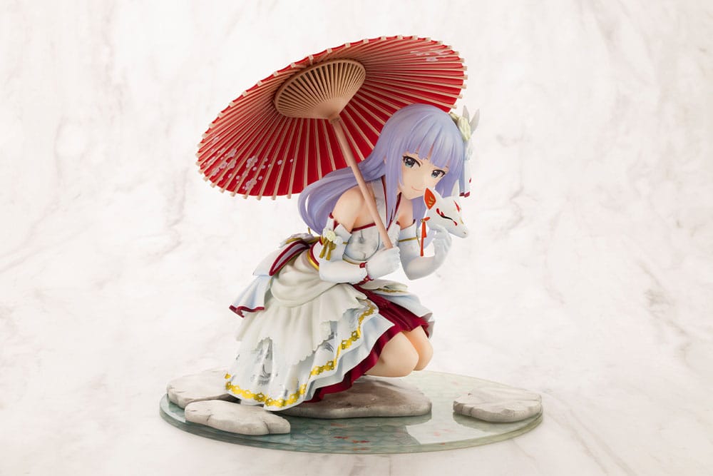 The Idolmaster Million Live! Tsumugi Shiraishi -Celebrate Miyabi- 17cm 1/8 Scale PVC Statue