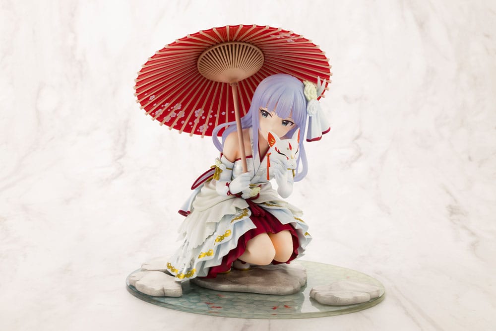 The Idolmaster Million Live! Tsumugi Shiraishi -Celebrate Miyabi- 17cm 1/8 Scale PVC Statue