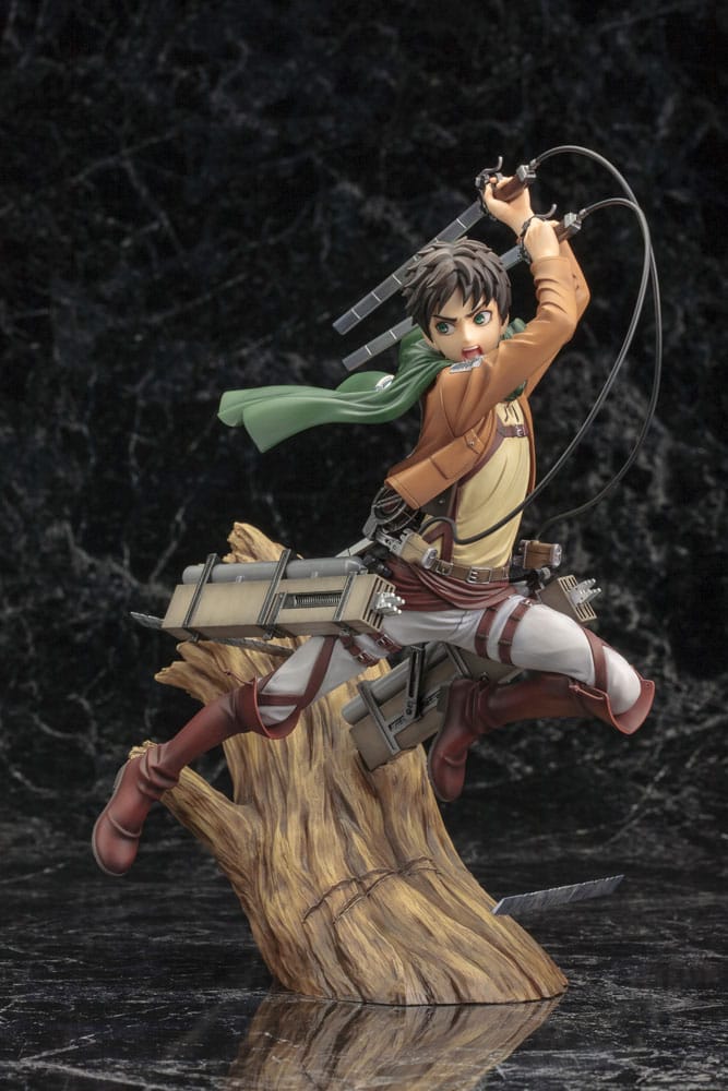 Attack on Titan Eren Yeager Renewal Package Version 26cm 1/8 Scale ARTFXJ Statue