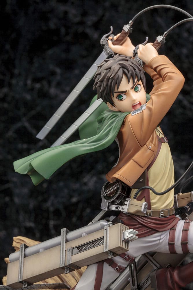 Attack on Titan Eren Yeager Renewal Package Version 26cm 1/8 Scale ARTFXJ Statue