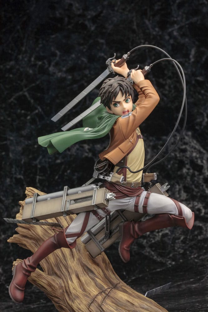 Attack on Titan Eren Yeager Renewal Package Version 26cm 1/8 Scale ARTFXJ Statue