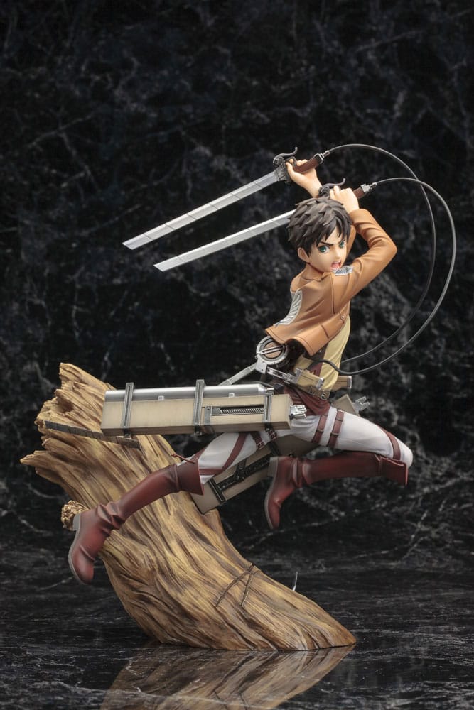 Attack on Titan Eren Yeager Renewal Package Version 26cm 1/8 Scale ARTFXJ Statue