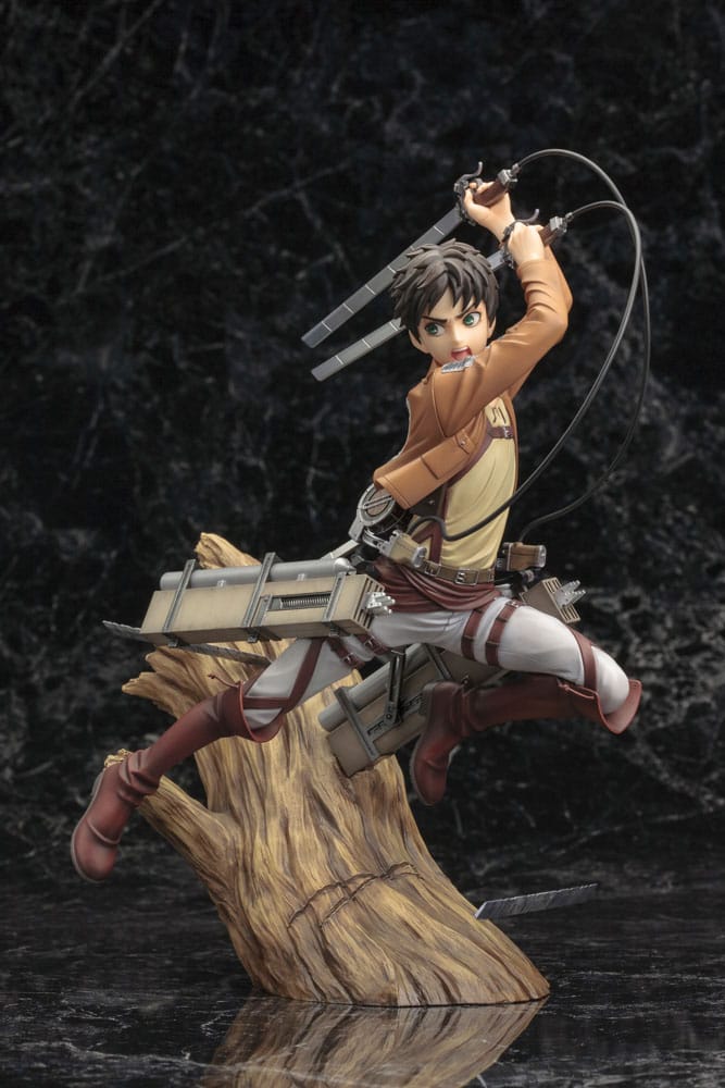 Attack on Titan Eren Yeager Renewal Package Version 26cm 1/8 Scale ARTFXJ Statue