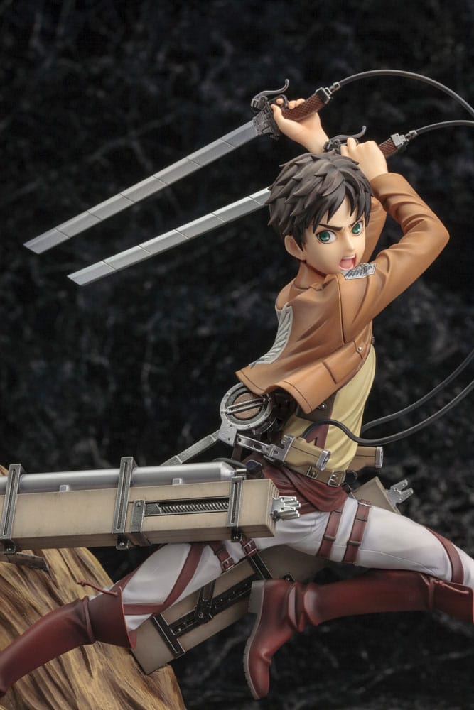 Attack on Titan Eren Yeager Renewal Package Version 26cm 1/8 Scale ARTFXJ Statue