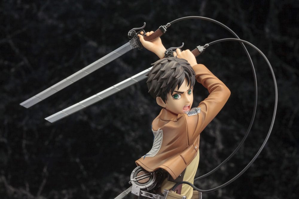 Attack on Titan Eren Yeager Renewal Package Version 26cm 1/8 Scale ARTFXJ Statue