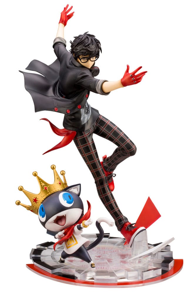 Persona 5 Dancing Star Night Hero & Morgana 25cm 1/8 Scale ARTFXJ Statue