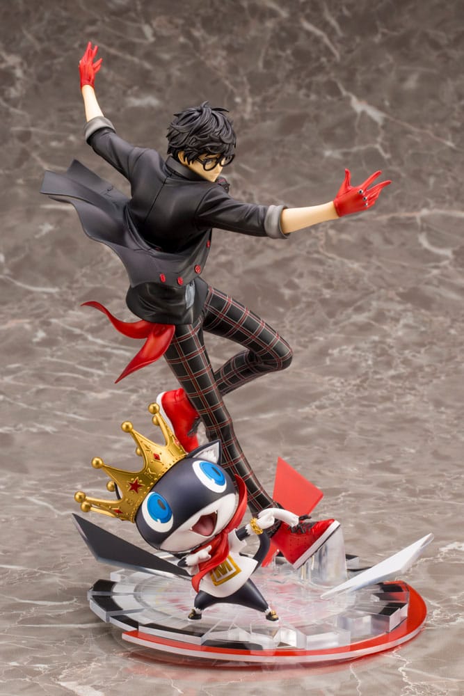 Persona 5 Dancing Star Night Hero & Morgana 25cm 1/8 Scale ARTFXJ Statue