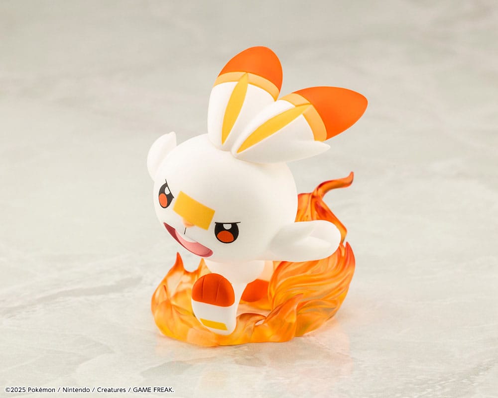 Pokémon ARTFXJ Statue 1/8 Victor & Scorbunny 21 cm