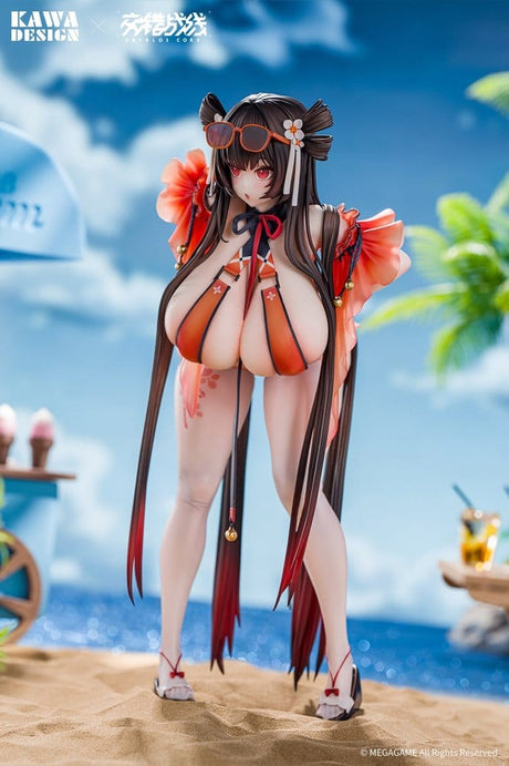 Daiblos Core PVC Figure 1/6 Maree Rouge Rakubai no Utage 25 cm