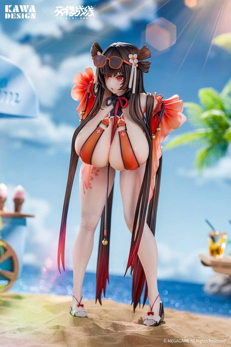 Daiblos Core PVC Figure 1/6 Maree Rouge Rakubai no Utage Wet Ver. 25 cm
