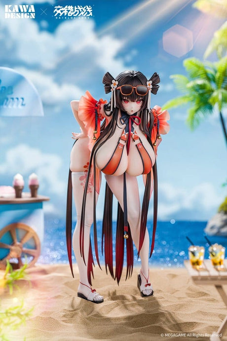Daiblos Core PVC Figure 1/6 Maree Rouge Rakubai no Utage Wet Ver. 25 cm