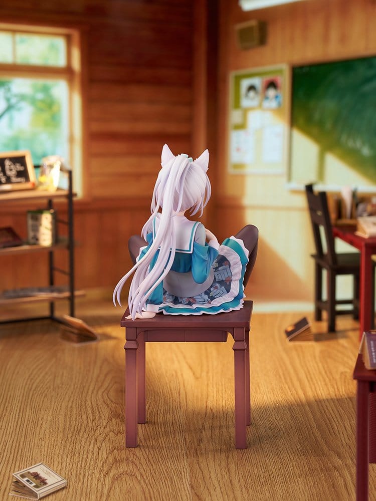 Senren*Banka PVC Figure 1/7 Yoshino Asatake Animal Ears School Uniform Ver. 21 cm