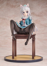 Senren*Banka PVC Figure 1/7 Yoshino Asatake Animal Ears School Uniform Ver. 21 cm
