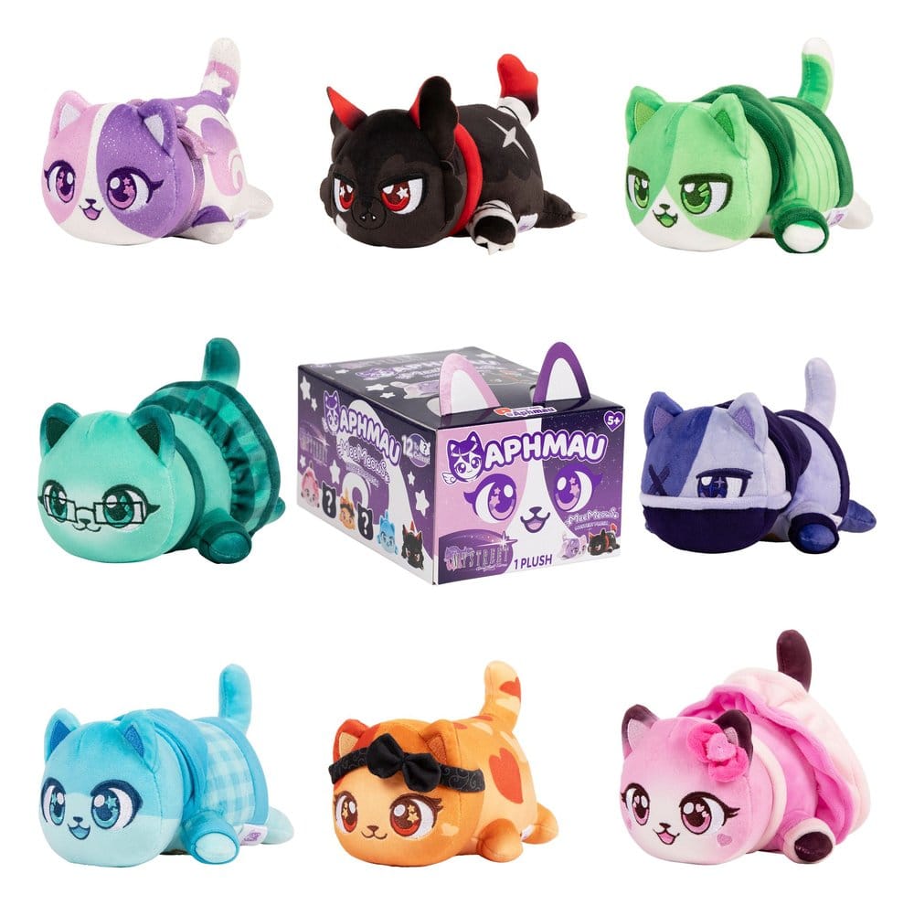 Aphmau Plush Figure My Street Mystery Meemeow 15 cm Blind Box Display (9)