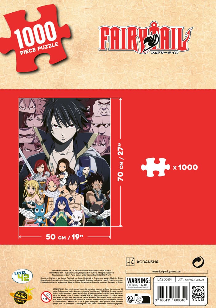 Fairy Tail The Guild (1000 pieces) Puzzle