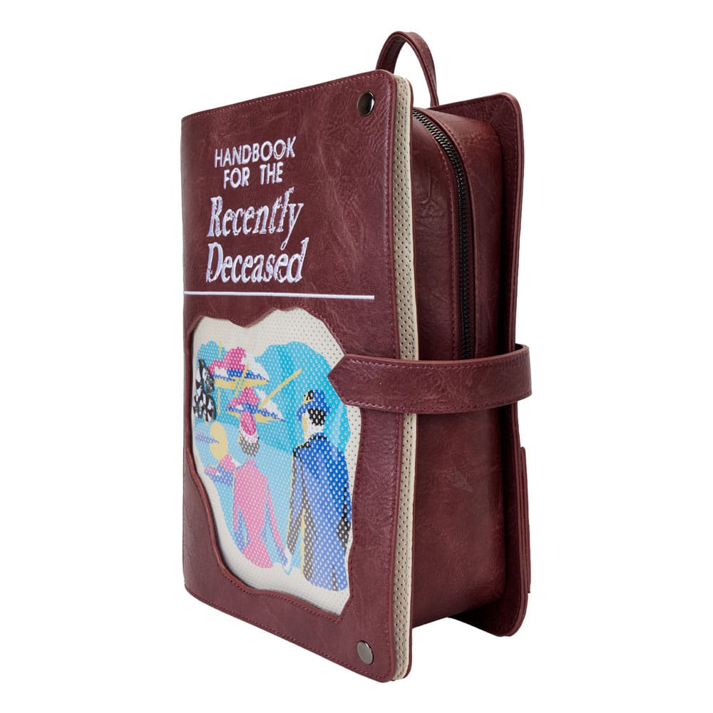 Beetlejuice by Loungefly Handbook for the Recently Deceased Pin Trader Mini Backpack