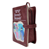 Beetlejuice by Loungefly Handbook for the Recently Deceased Pin Trader Mini Backpack