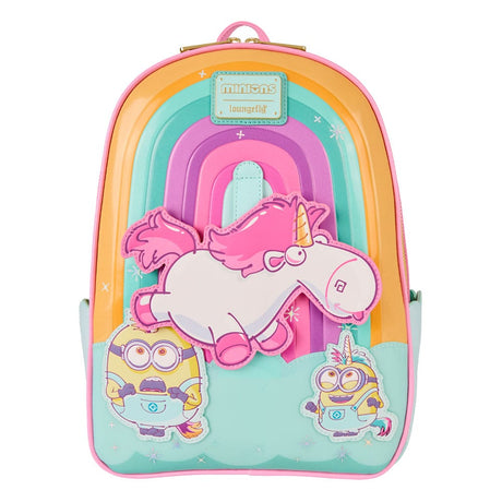 Despicable Me Minions Fluffy Unicorn Loungefly Mini Backpack