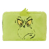 Dr Seuss by Loungefly Plush Grinch Glow Cosplay Wallet