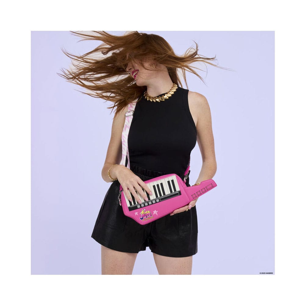 Hasbro Jem and the Holograms Keytar Loungefly Crossbody Bag