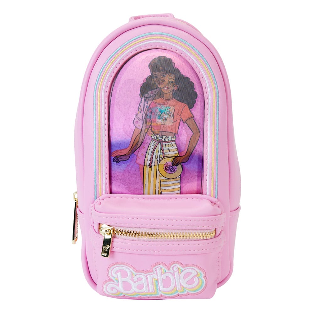 Mattel by Loungefly Barbie 65th Anniversary Pencil Case Mini Backpack