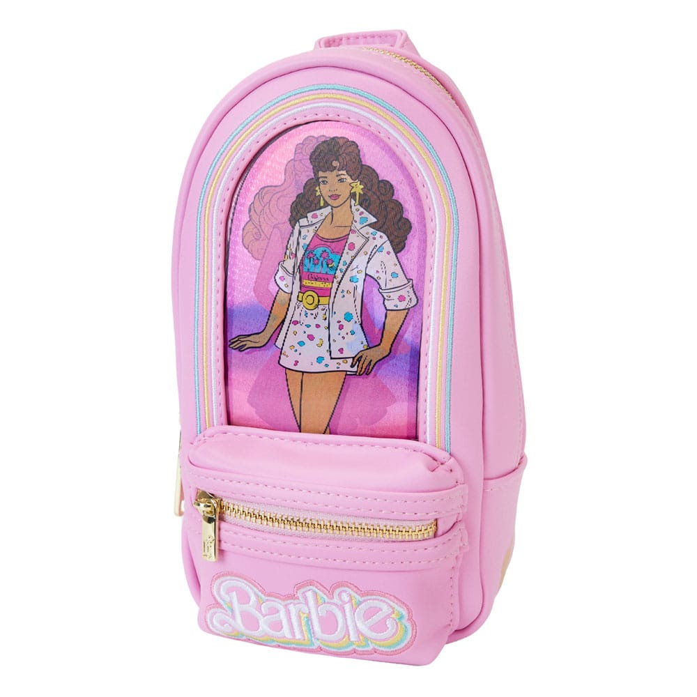 Mattel by Loungefly Barbie 65th Anniversary Pencil Case Mini Backpack