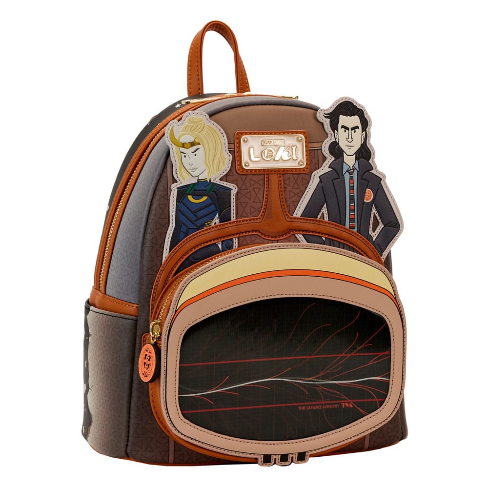 Marvel Loki TVA Lenticular Multiverse Loungefly Backpack