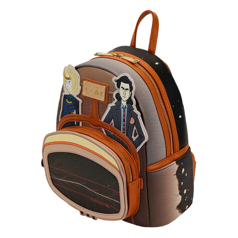 Marvel Loki TVA Lenticular Multiverse Loungefly Backpack