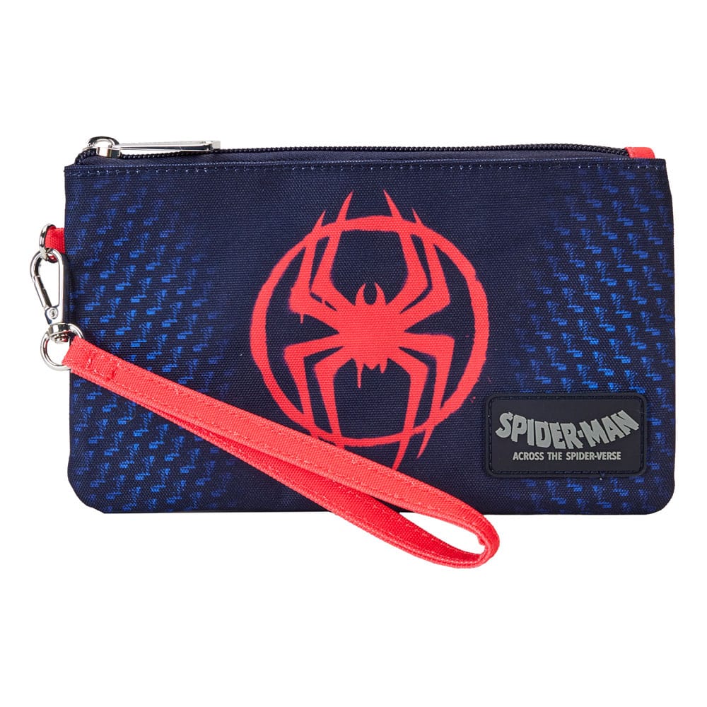 Marvel by Loungefly Spider-Verse Miles Morales AOP Wristlet Wallet