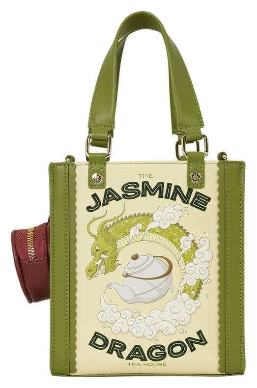 Avatar: The Last Airbender by Loungefly Canvas Tote Bag with Coin Purse Jasmine Dragon