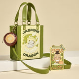 Avatar: The Last Airbender by Loungefly Canvas Tote Bag with Coin Purse Jasmine Dragon