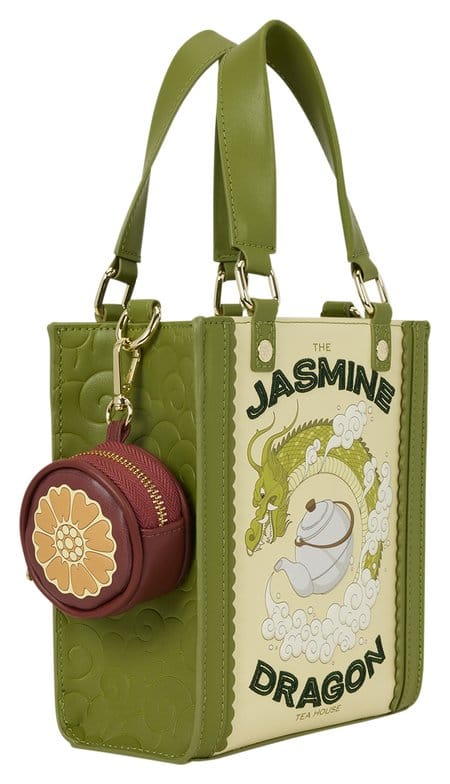 Avatar: The Last Airbender by Loungefly Canvas Tote Bag with Coin Purse Jasmine Dragon