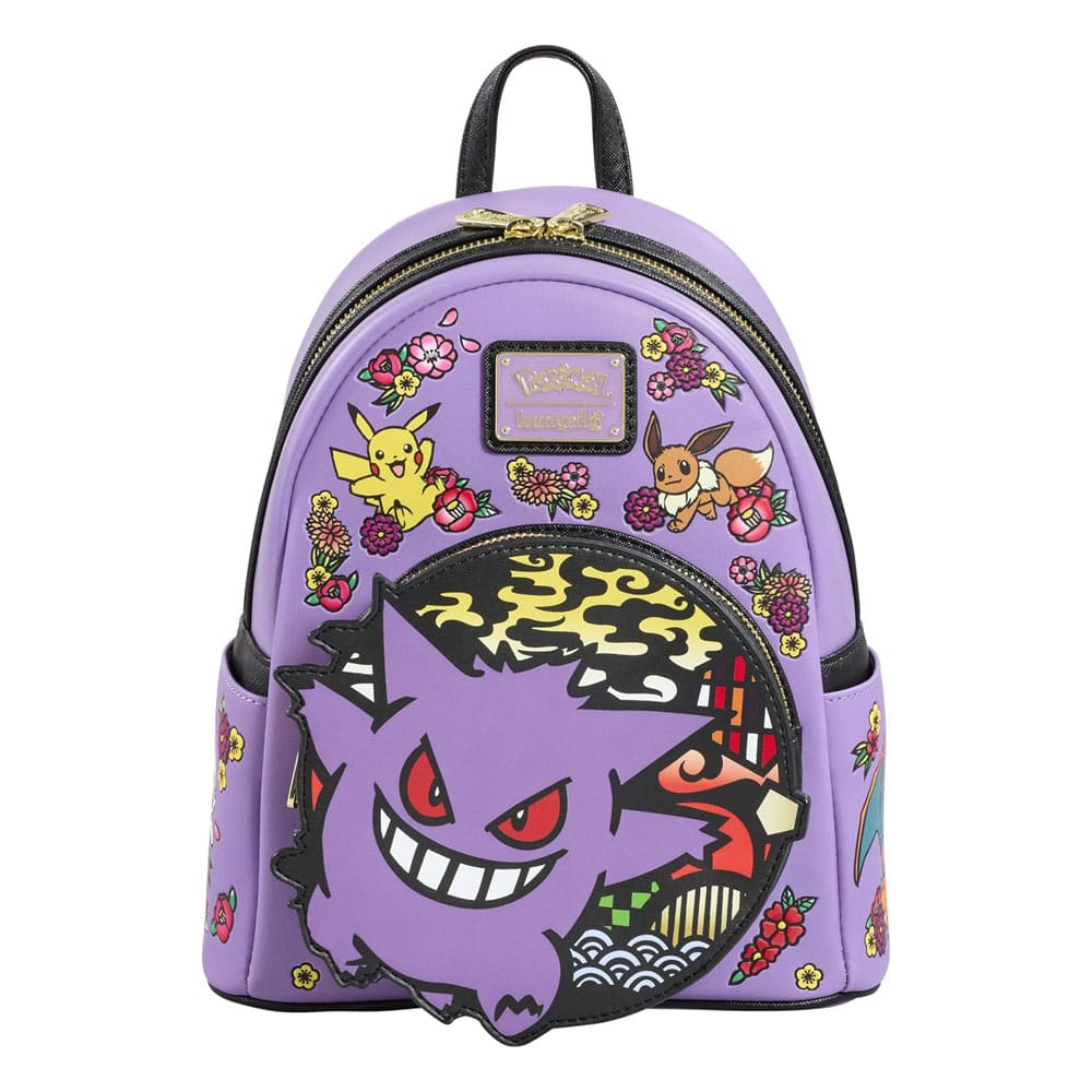 Pokemon Embroidered Japanese Wagara Loungefly Backpack