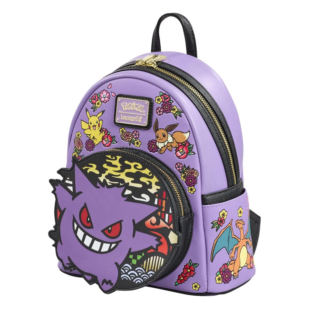 Pokemon Embroidered Japanese Wagara Loungefly Backpack