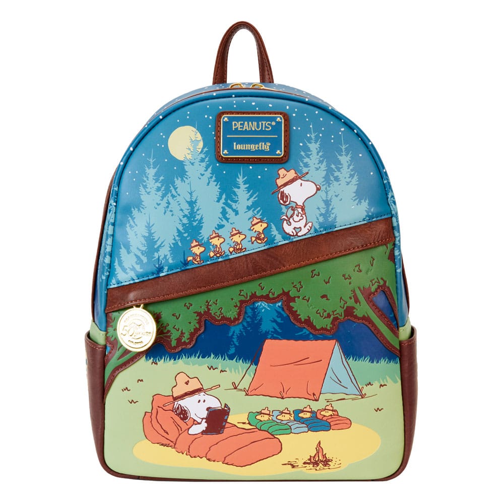 Peanuts by Loungefly 50th Anniversary Beagle Scouts Mini Backpack