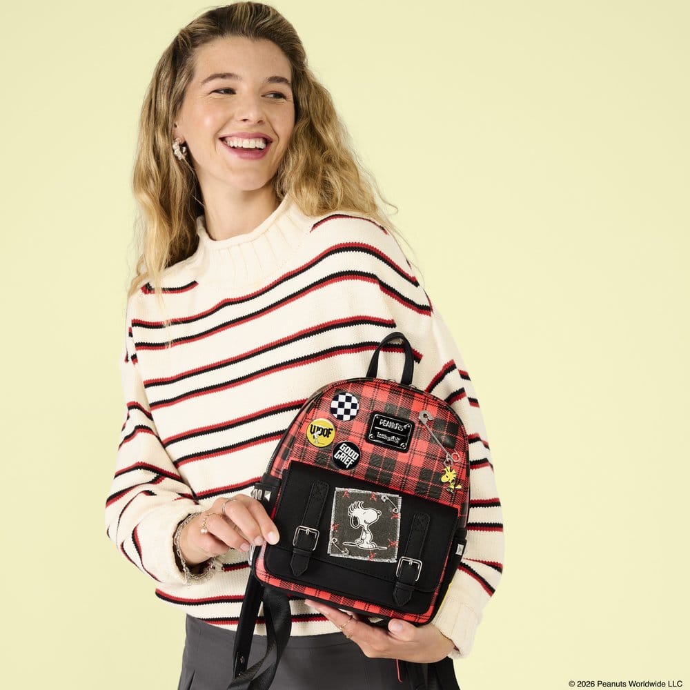 Peanuts by Loungefly Mini Backpack Snoopy Grunge