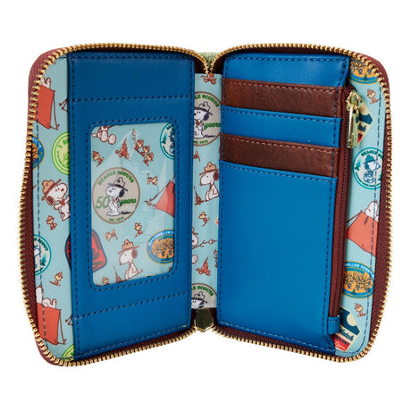 Peanuts by Loungefly 50th Anniversary Beagle Scouts Mini Wallet