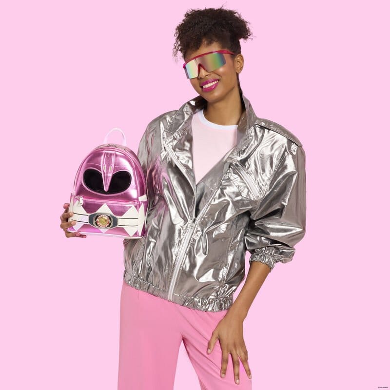 Hasbro by Loungefly Mini Backpack Pink Ranger
