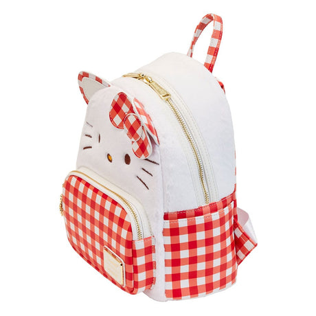 Hello Kitty and Friends Hello Kitty Gingham Loungefly Mini Backpack