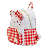 Hello Kitty and Friends Hello Kitty Gingham Loungefly Mini Backpack