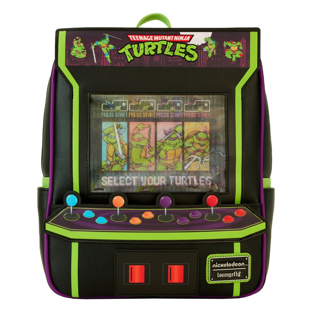 Teenage Mutant Ninja Turtles by Loungefly 40th Anniversary Vintage Arcade Backpack