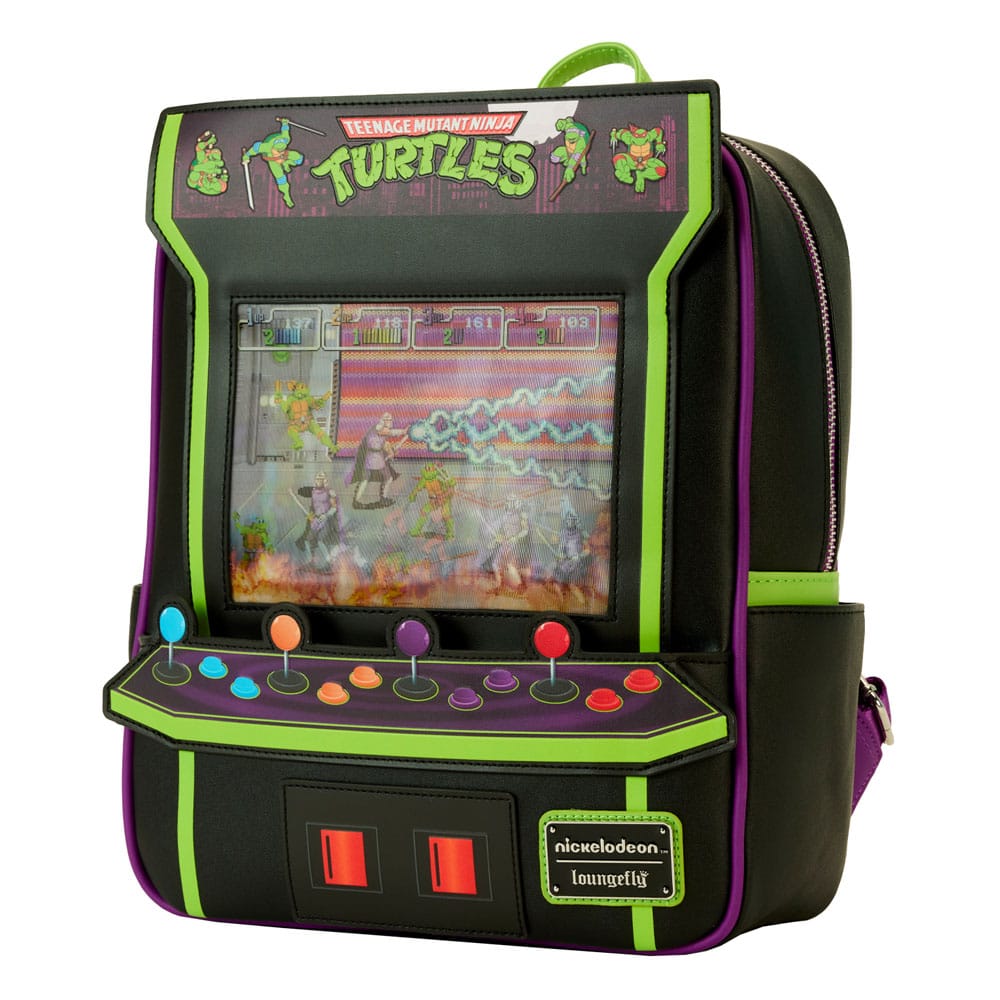 Teenage Mutant Ninja Turtles by Loungefly 40th Anniversary Vintage Arcade Backpack