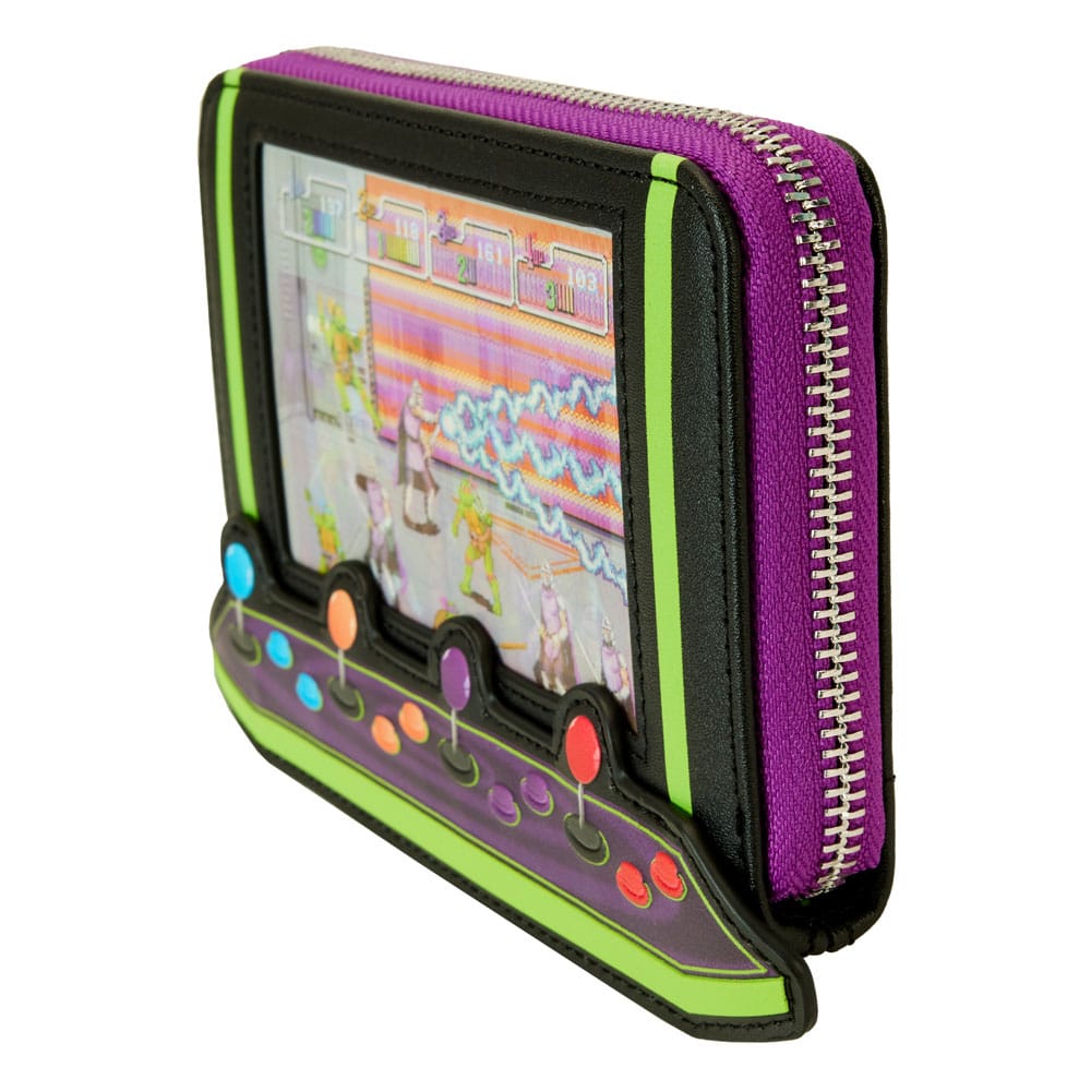 Teenage Mutant Ninja Turtles by Loungefly 40th Anniversary Vintage Arcade Wallet