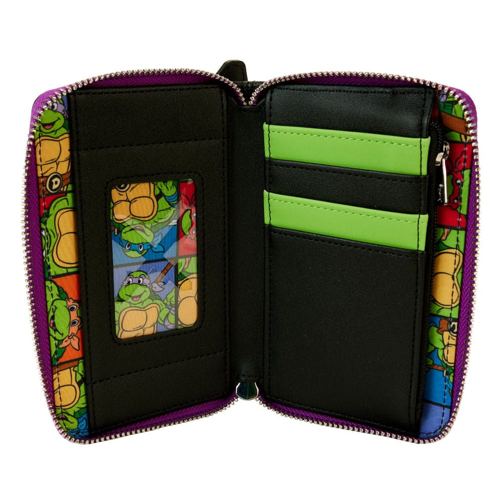 Teenage Mutant Ninja Turtles by Loungefly 40th Anniversary Vintage Arcade Wallet