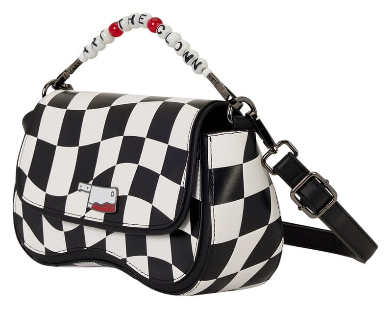 Terrifier by Loungefly Crossbody Bag Art the Clown Checkered